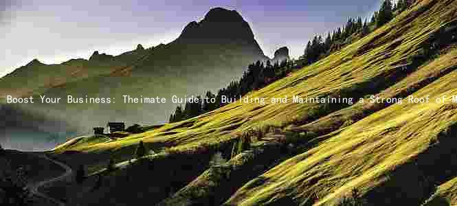 Boost Your Business: Theimate Guide to Building and Maintaining a Strong Roof of Mouth